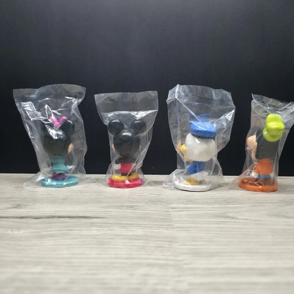 Disney's Mickey, Minnie, Donald, Goofy Bobbleheads By Kellogg's - Cake Toppers‎